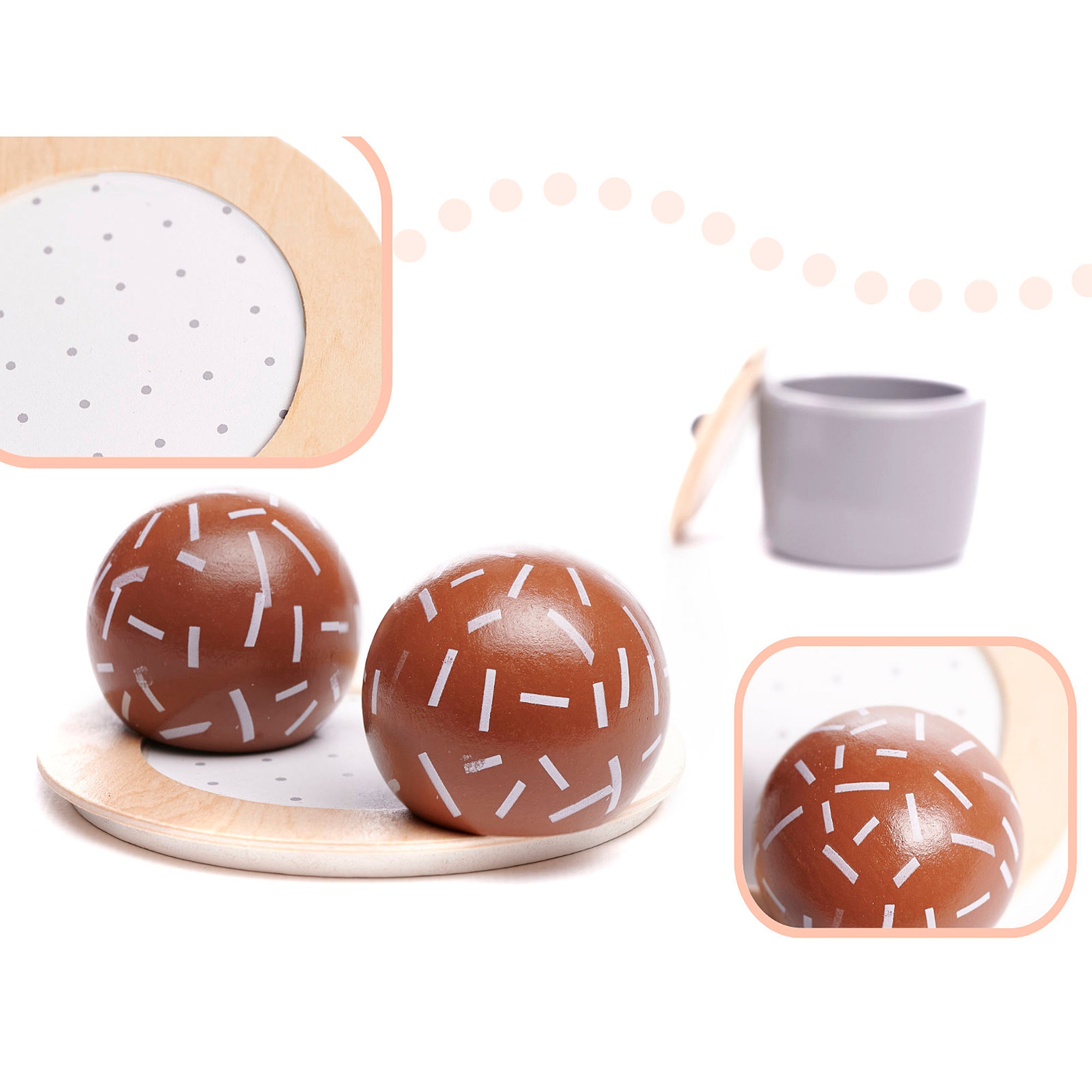 igrachka-darven-komplekt-za-kafe-i-chay-s-aksesoari-byal-siv-W10B318B-4 Детски Дървен Комплект за Чай и Кафе с Аксесоари - бяло/сиво - Image 5