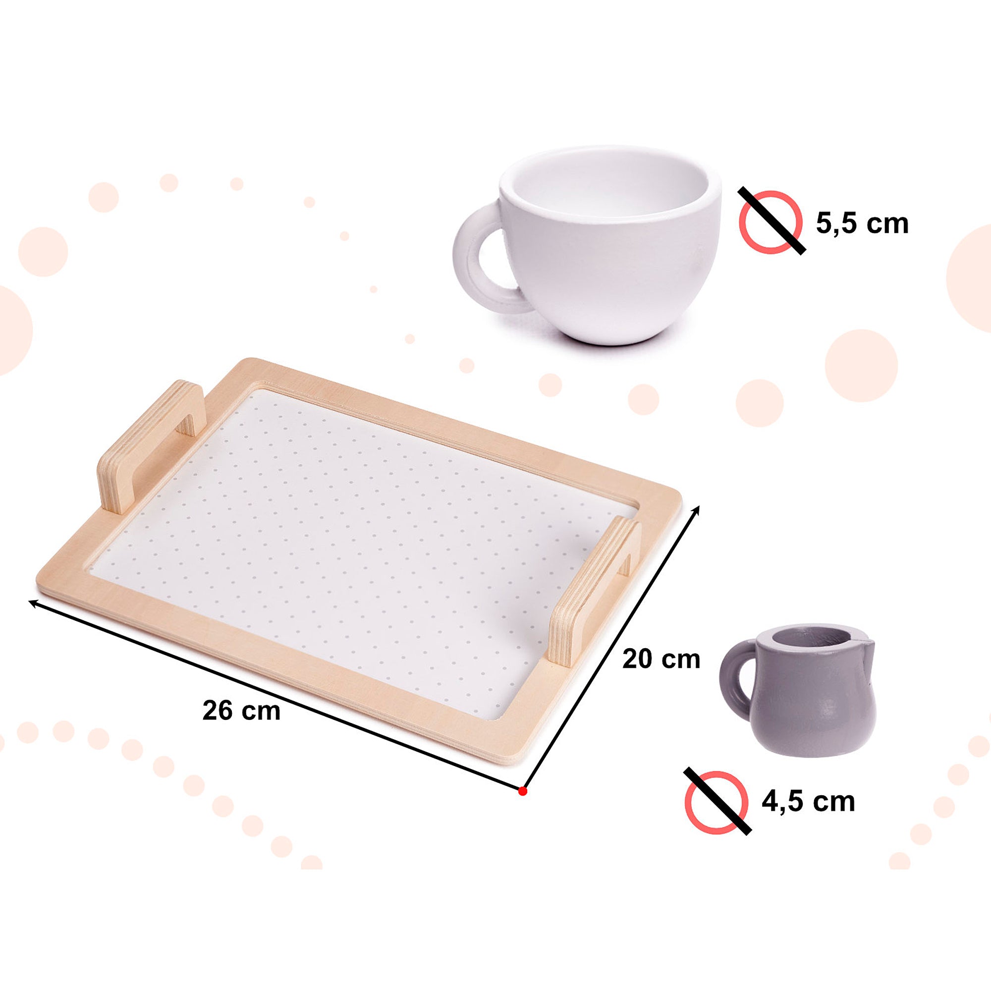 igrachka-darven-komplekt-za-kafe-i-chay-s-aksesoari-byal-siv-W10B318B-7 Детски Дървен Комплект за Чай и Кафе с Аксесоари - бяло/сиво - Image 8