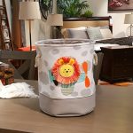 Кош за Играчки, Дрехи, Пране, Сгъваем, с Удобни Дръжки, за Детска стая, Спалня, Дневна - Лъвче - Image 21