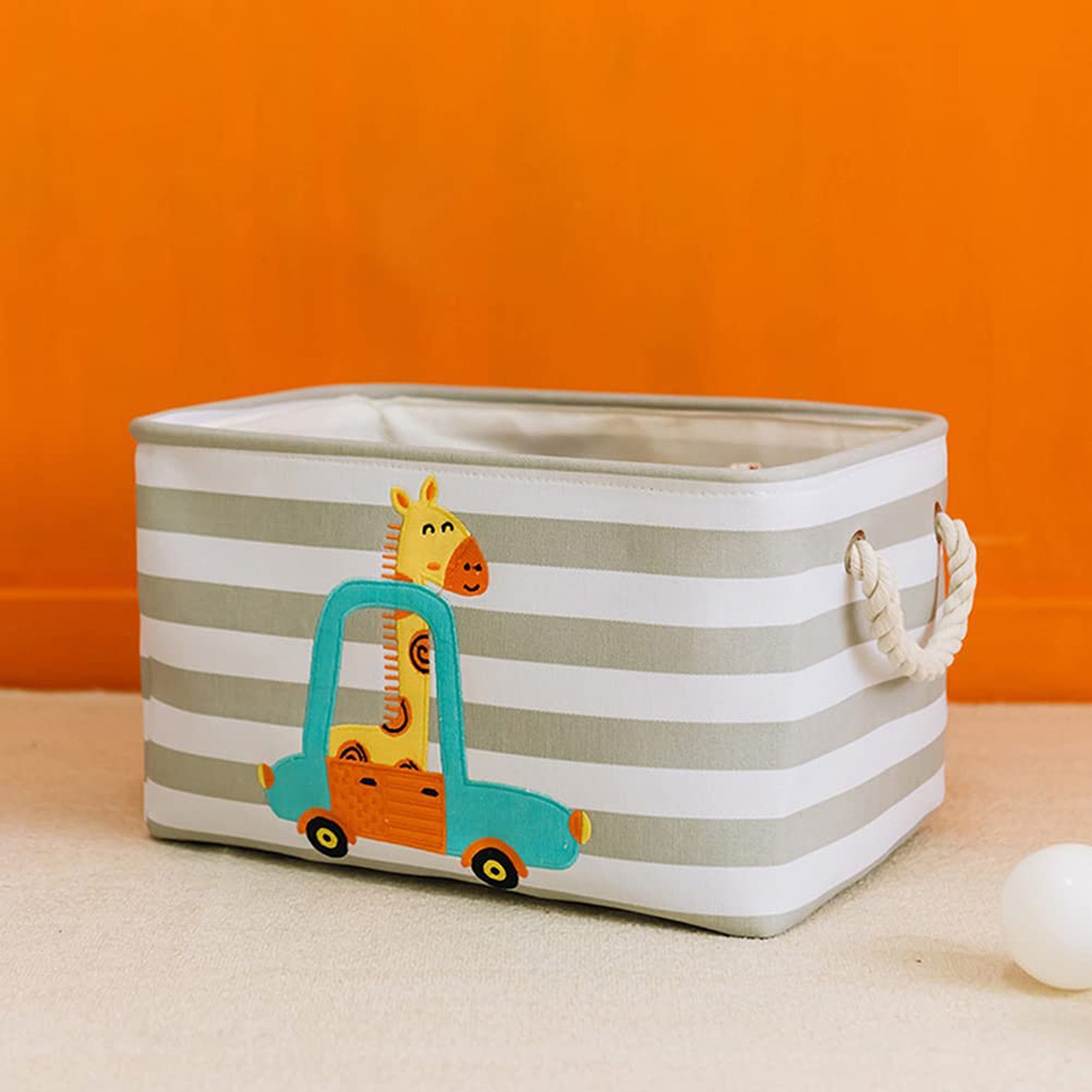 kutia-za-sahranenie-na-igrachki-drehi-prane-sgavaem-s-udobni-drazhki-za-detska-staya-spalnya-dnevna-zhiraf-GH-KQ02-11 Кутия за Съхранение на Играчки, Дрехи, Козметика, Сгъваема, с Удобни Дръжки, за Детска стая, Спалня, Дневна - Жираф - Image 13