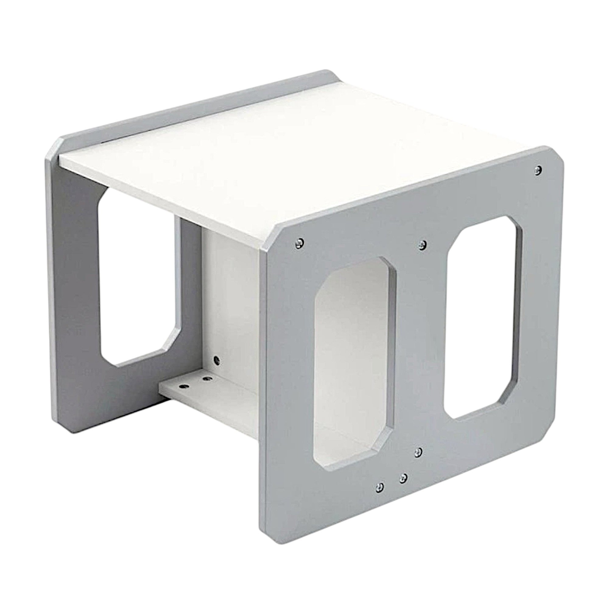 montesori-detska-masa-stolche-ginger-home-darven-komplekt-3v1-bqlo-sivo-TF6912-10 Монтесори Детска маса и Столче GINGER HOME, Дървен Комплект 3 в 1, бяло и сиво - Image 12