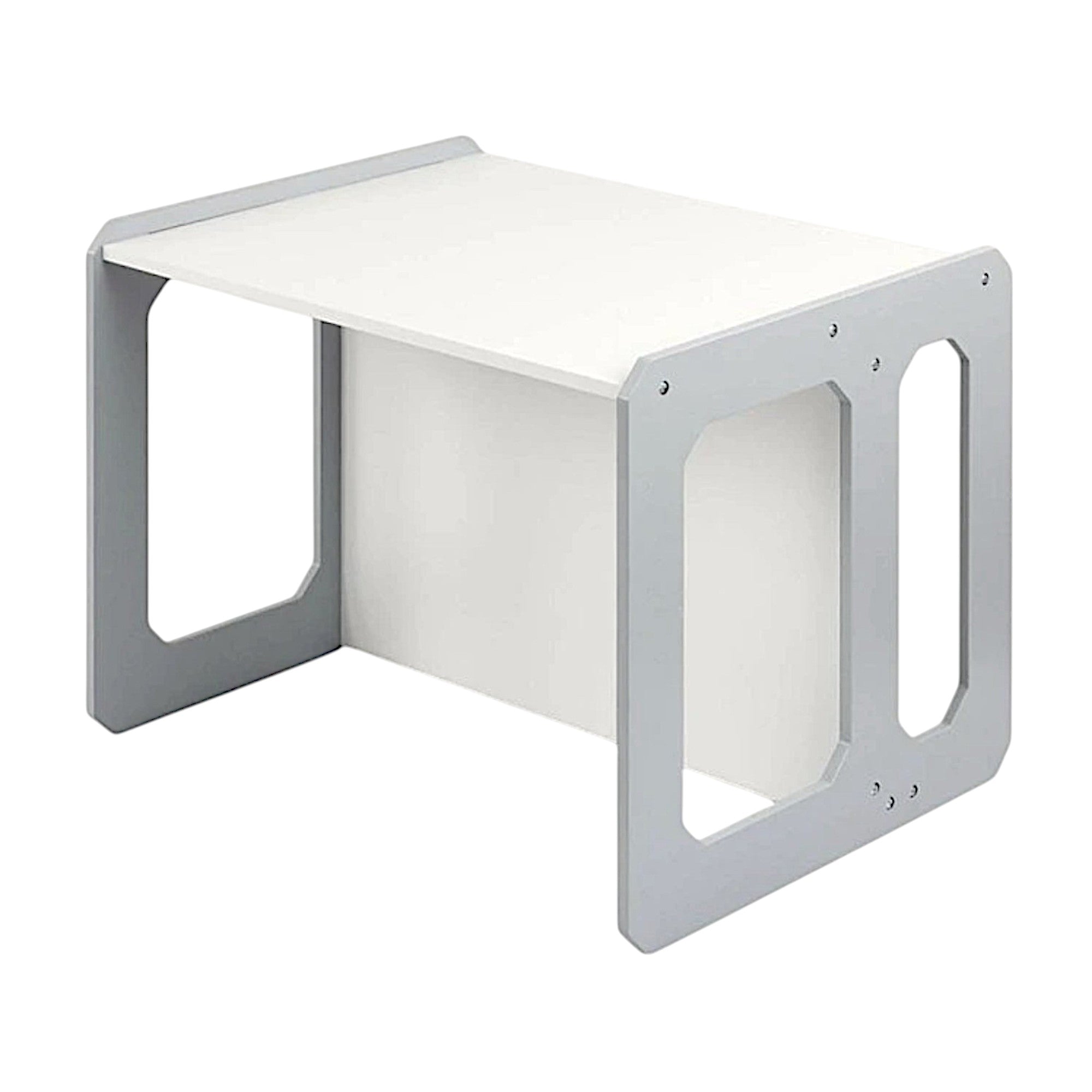 montesori-detska-masa-stolche-ginger-home-darven-komplekt-3v1-bqlo-sivo-TF6912-11 Монтесори Детска маса и Столче GINGER HOME, Дървен Комплект 3 в 1, бяло и сиво - Image 13