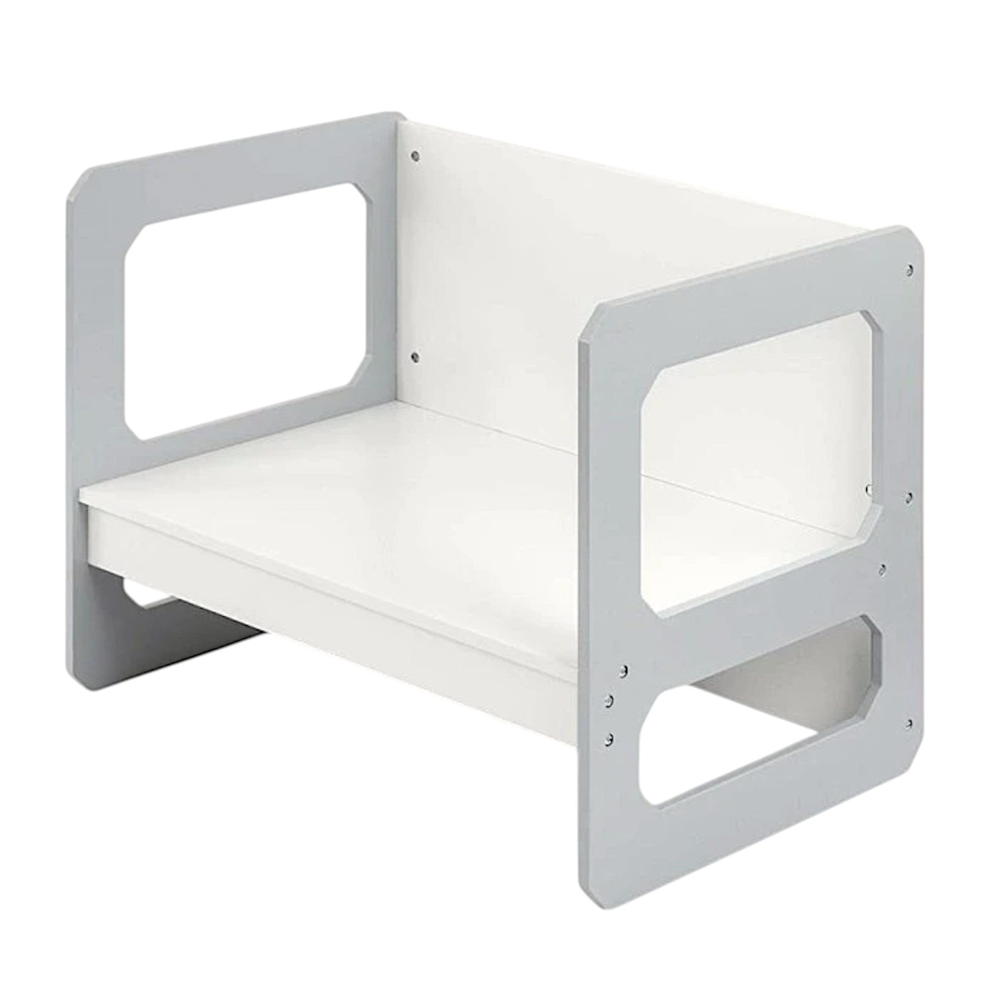 montesori-detska-masa-stolche-ginger-home-darven-komplekt-3v1-bqlo-sivo-TF6912-12 Монтесори Детска маса и Столче GINGER HOME, Дървен Комплект 3 в 1, бяло и сиво - Image 14