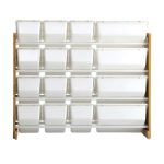 Органайзер за Детски Играчки GINGER HOME дърво и бяло JWTR-3278 - Image 7