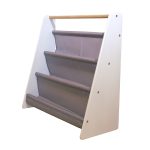 Преносима Детска Етажерка за Книги GINGER HOME, Обзавеждане за Детска Стая, Бяло, Сиво - Image 17