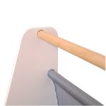 Преносима Детска Етажерка за Книги GINGER HOME, Обзавеждане за Детска Стая, Бяло, Сиво - Image 9