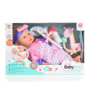 Музикална кукла 36см с меко тяло Owl 6291