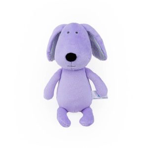 Мека играчка За Гушкане Dog 28cm лилав 81992