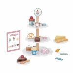 Дървен стенд за десерти TJ273