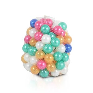 Топки за игра 9 см 50 бр. Metallic 06407