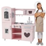 Дървена Kухня розова 7268
