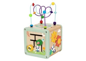 Дървен активен куб Panda-HP072
