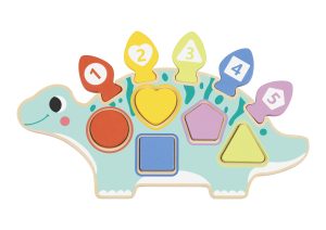 Дървен сортер пъзел Dinosaur HP066