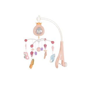 Въртележка Пингвин розов