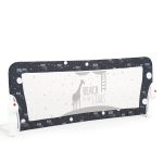 Преграда за легло 120 cm черен