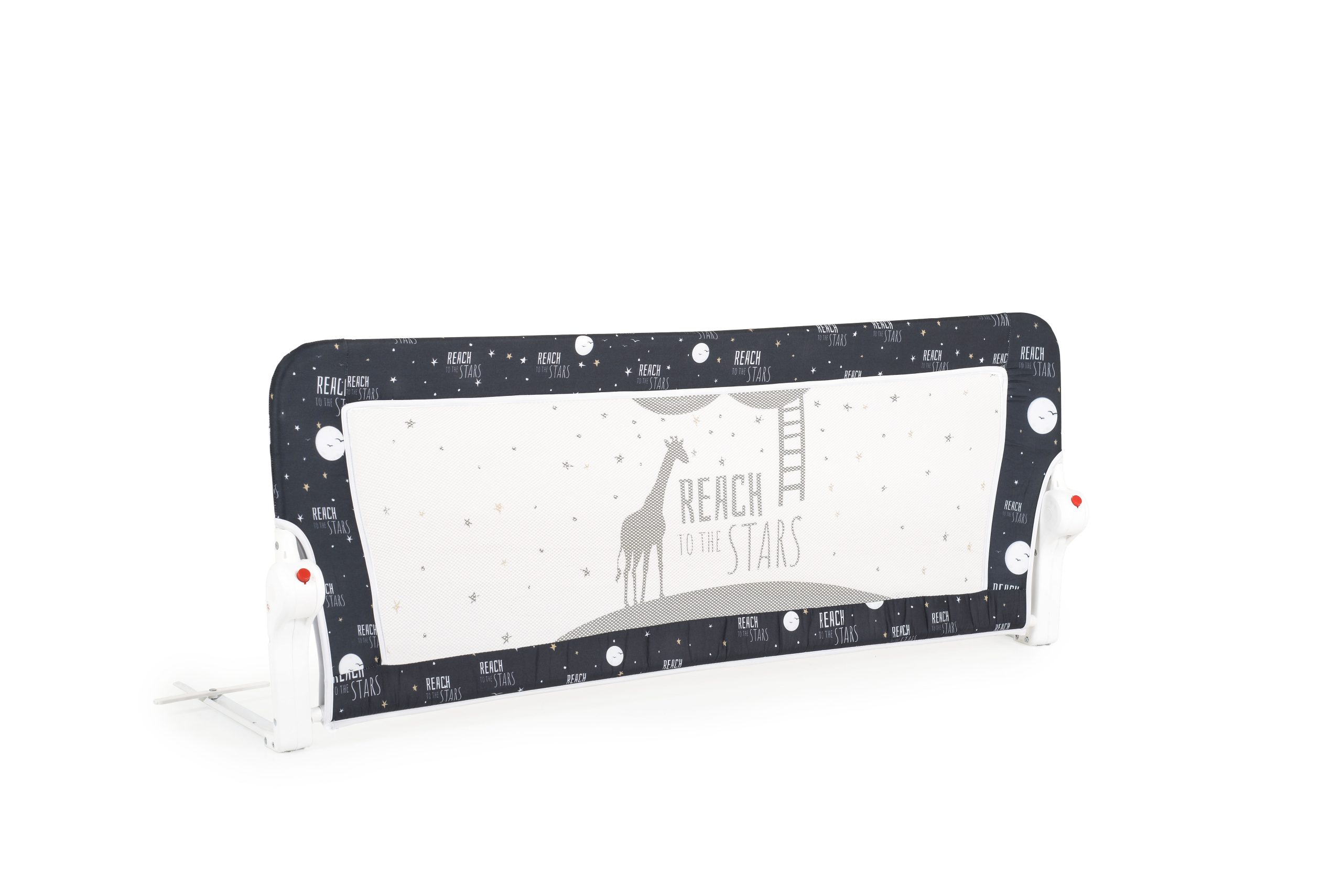 image Преграда за легло 120 cm черен - Image 1