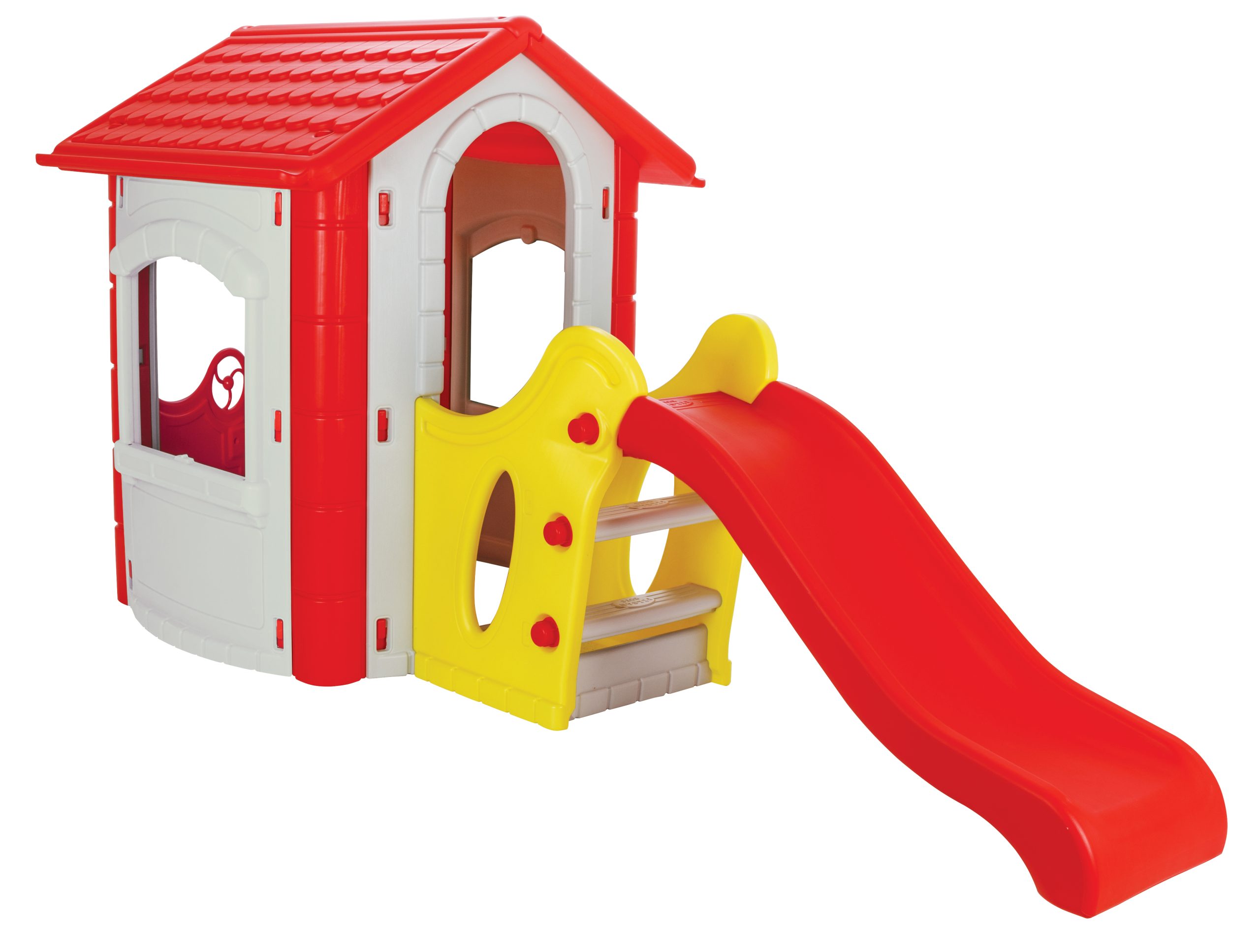 image Къща с пързалка 06432 сив - Image 1