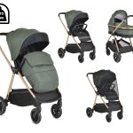 Комбинирана детска количка Hydra 2в1 зелен