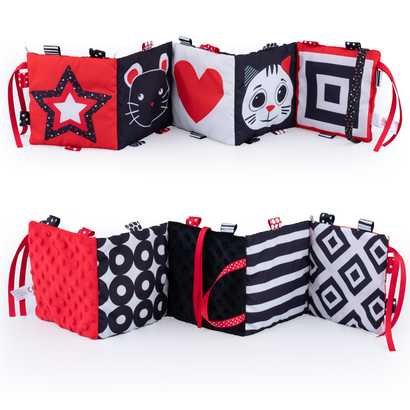 image Мека контрастираща книжка Animals 81047 - Image 1