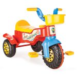 Детски мотор с педали Rainbow 07116 червен