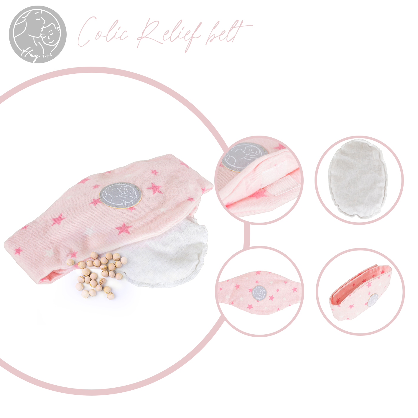 image Колан против колики розов - Image 1