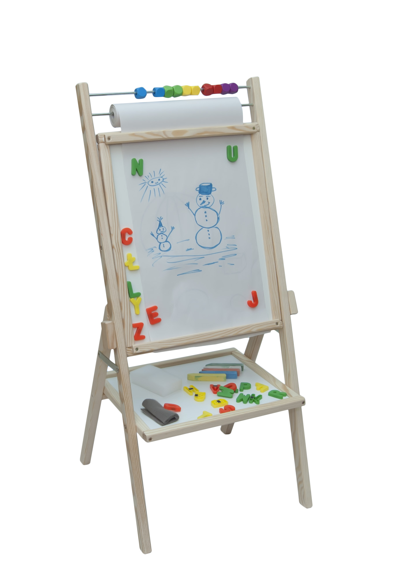 image Дървена дъска за рисуване със сметало OPN - Image 1