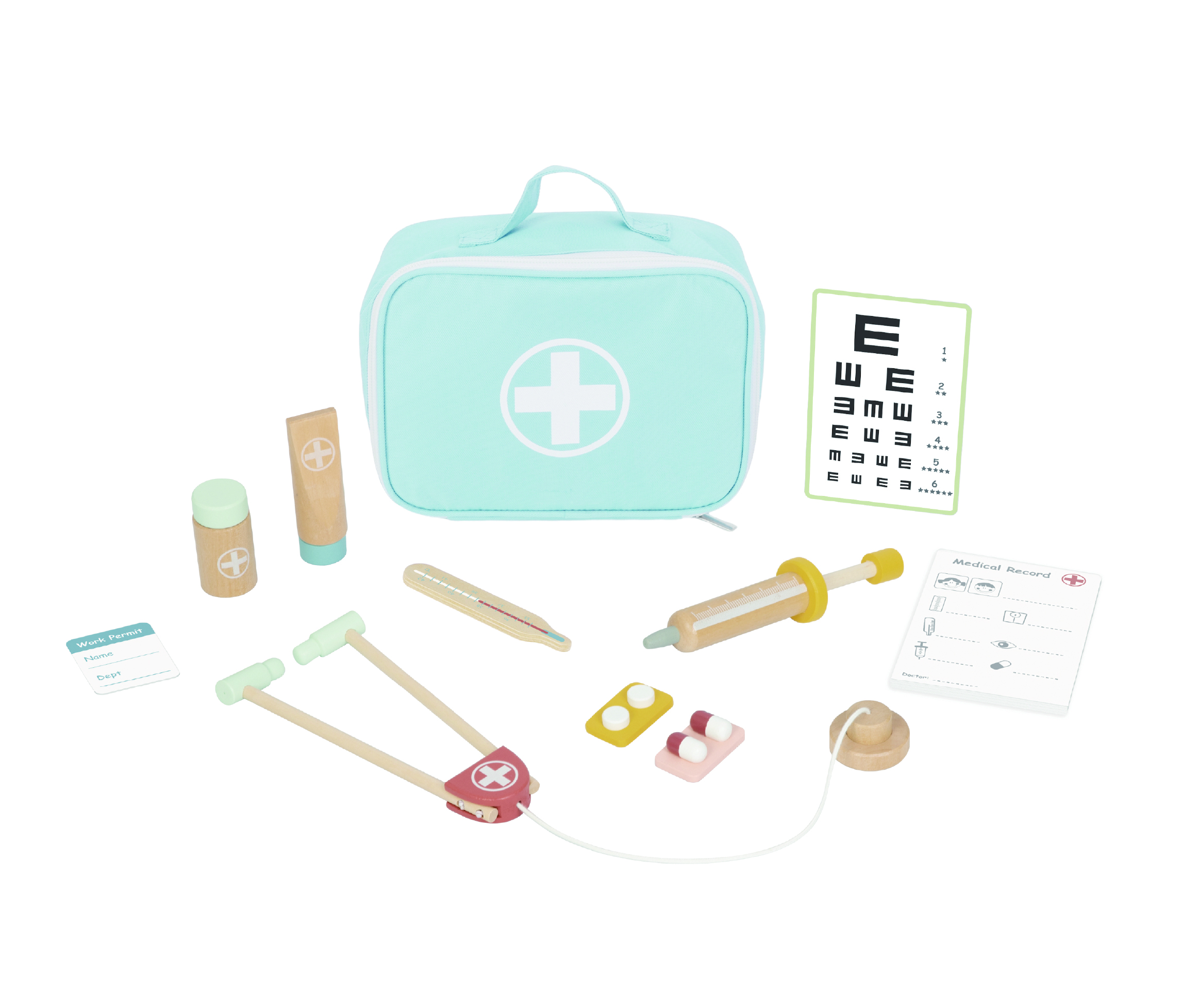 image Дървен докторски сет TKC567N - Image 1