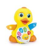 Бебешка музикална играчка Жълтото пате 808