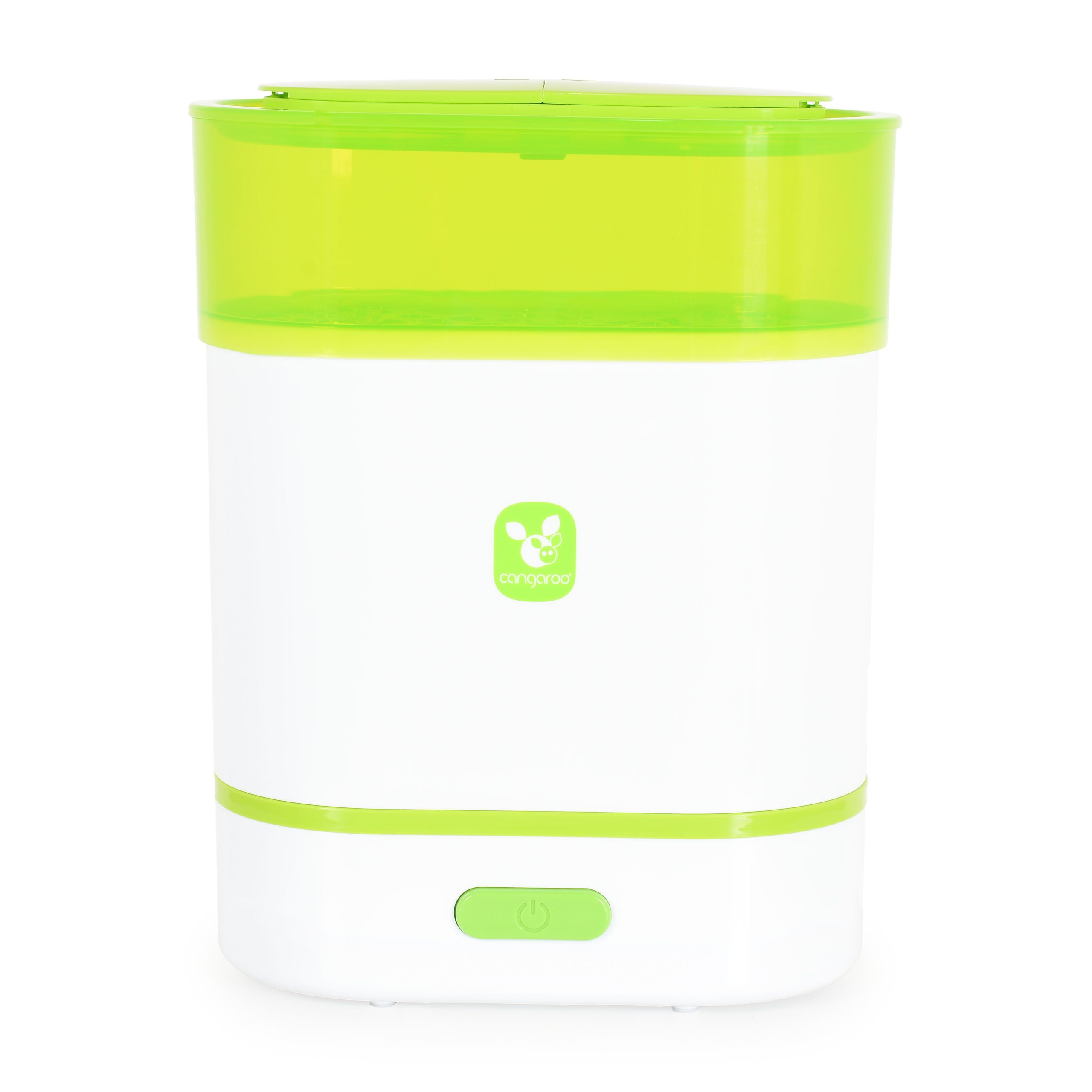 image Електрически парен стерилизатор 3в1 зелен - Image 1