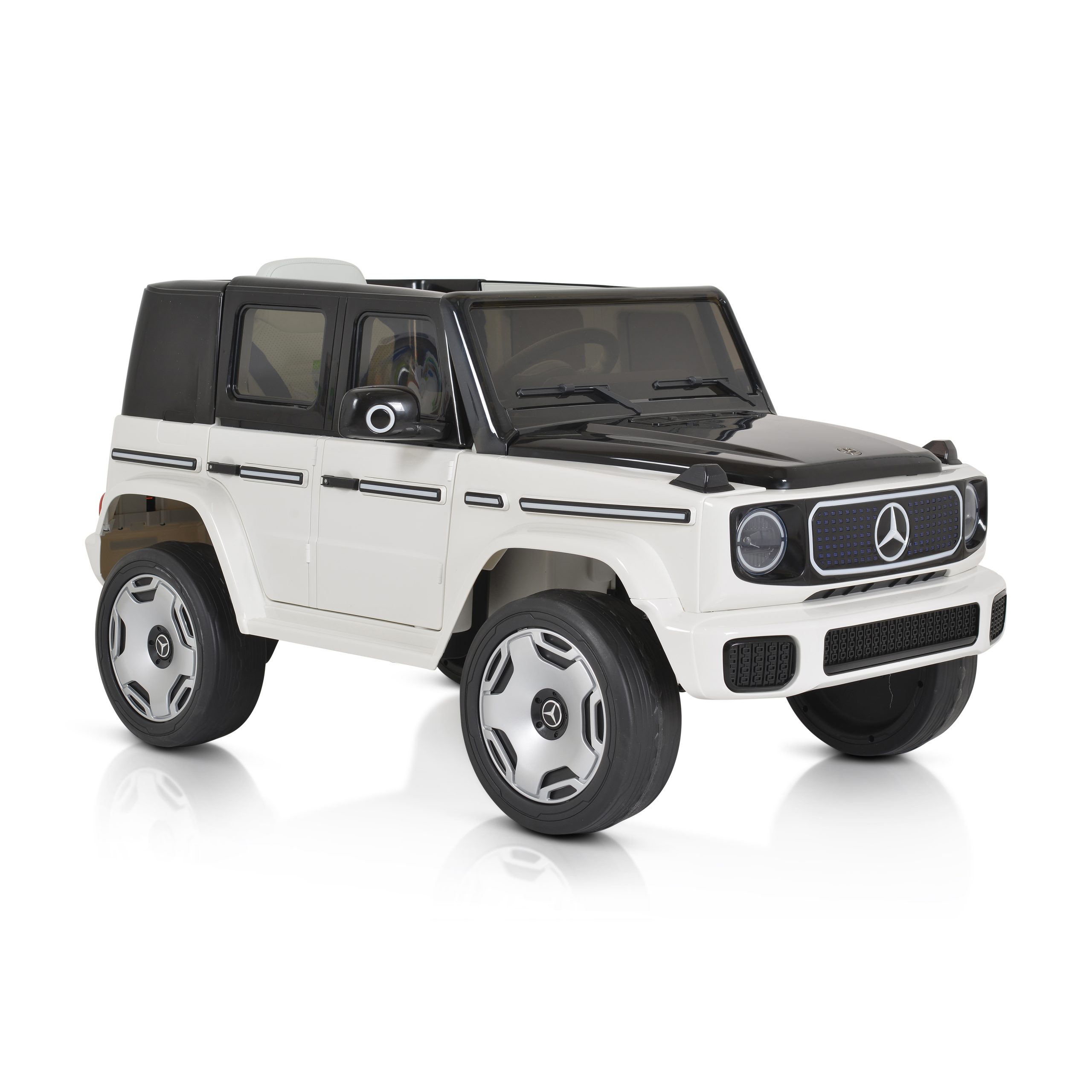 image Акумулаторен джип Mercedes-Benz EQG бял - Image 1