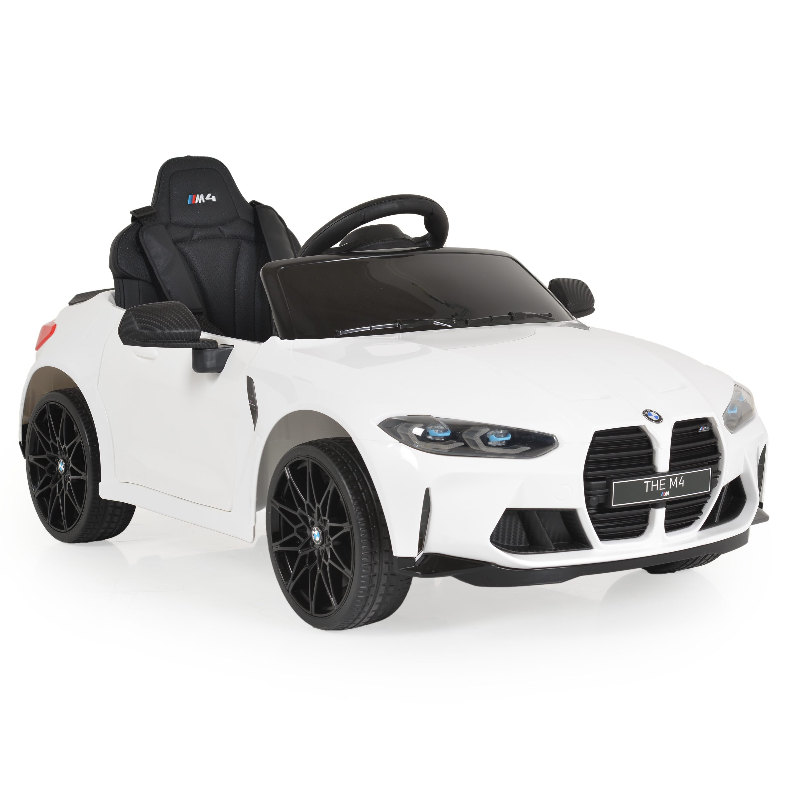 image Акумулаторна кола BMW M4 бял - Image 1