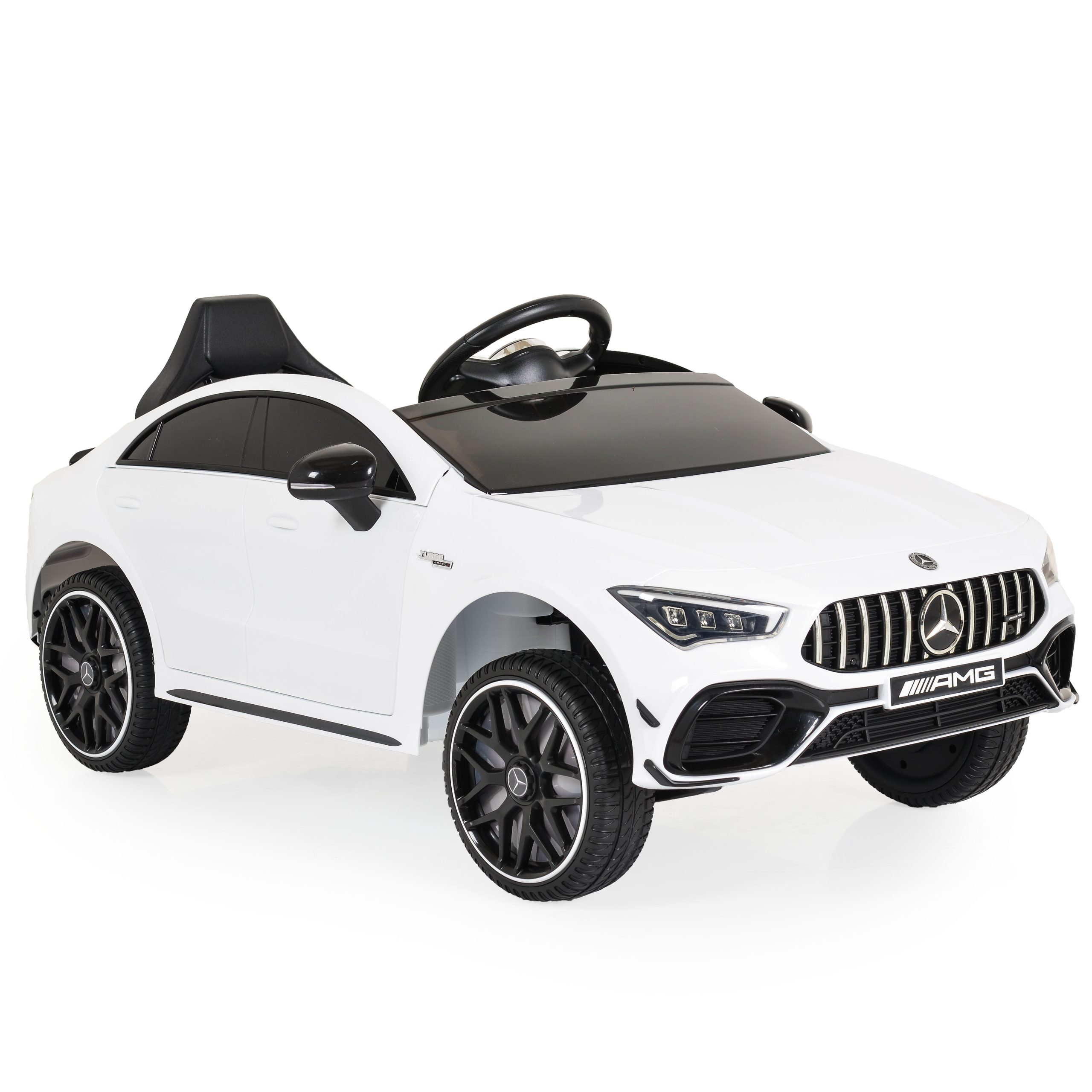 image Акумулаторна кола Mercedes-AMG CLA 45 бял - Image 1