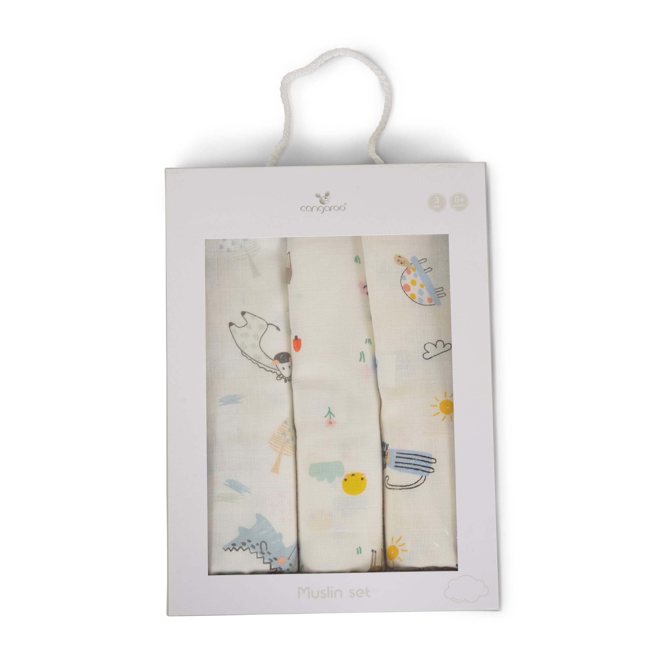 image К-кт муселинови пелени Baby Boy 3 броя - Image 1