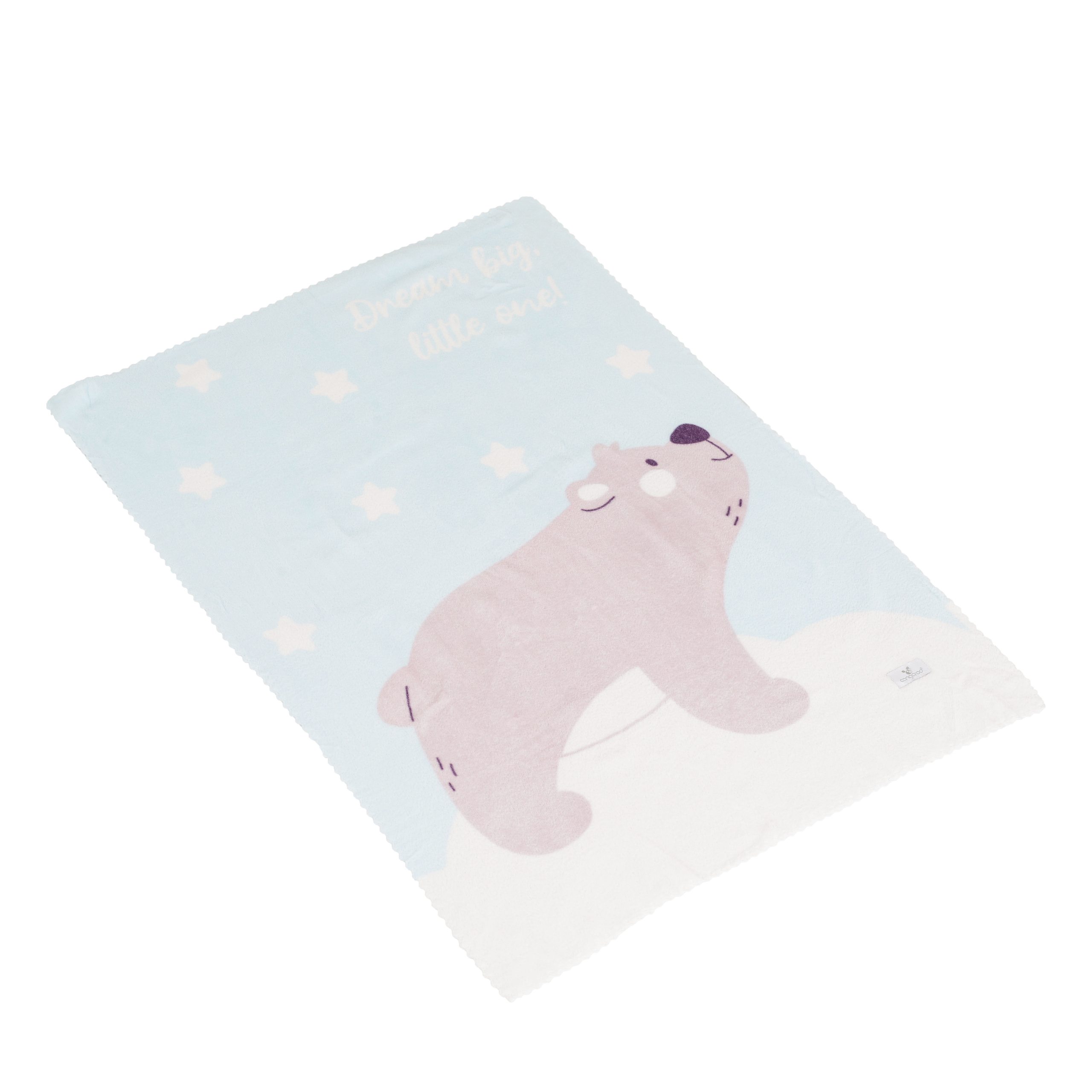 image Одеяло 75/100 cm Dreamy bear син - Image 1