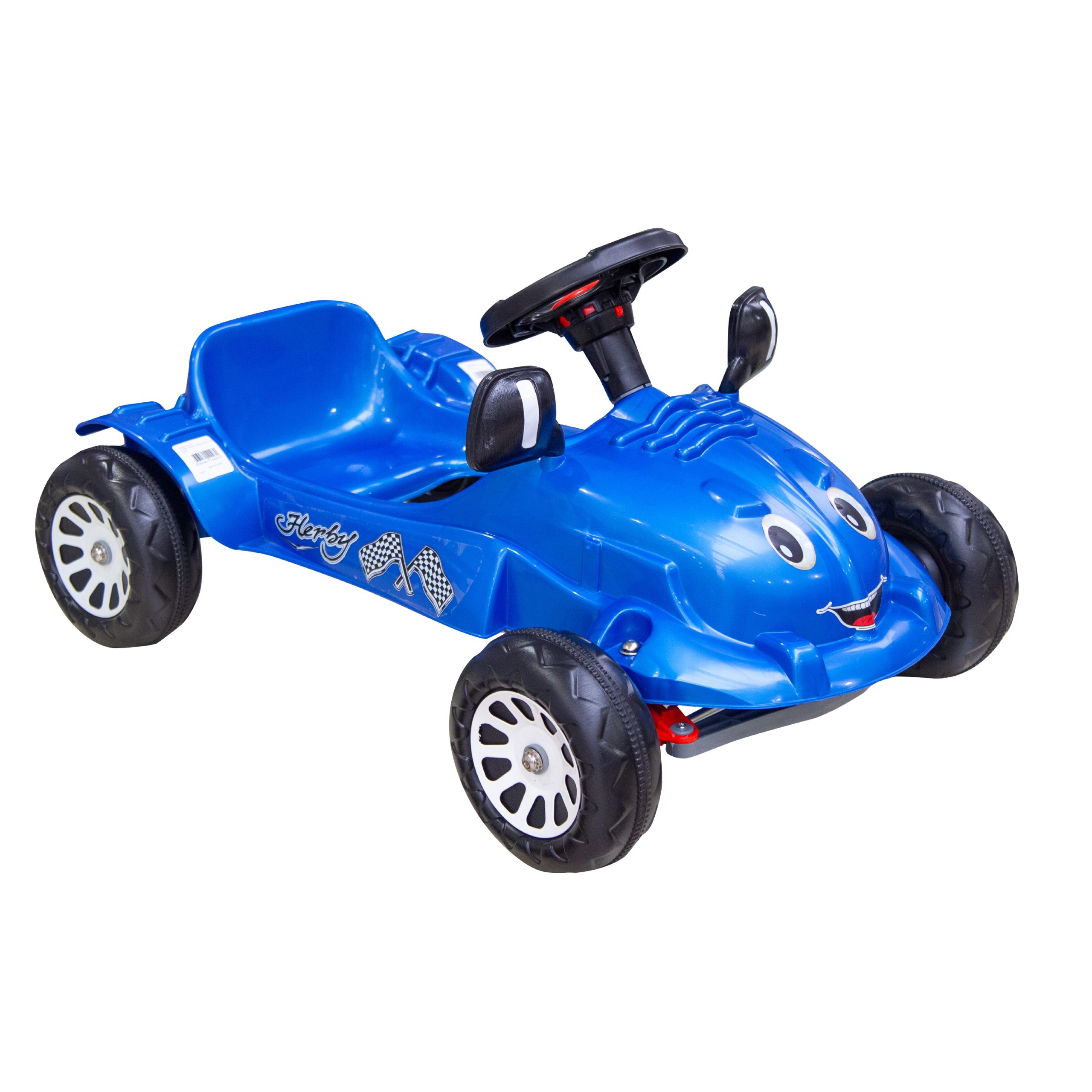 image Кола с педали Herby 07302 мет.-син - Image 1