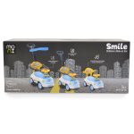 Кола за бутане с дръжка Smile розов - Image 6