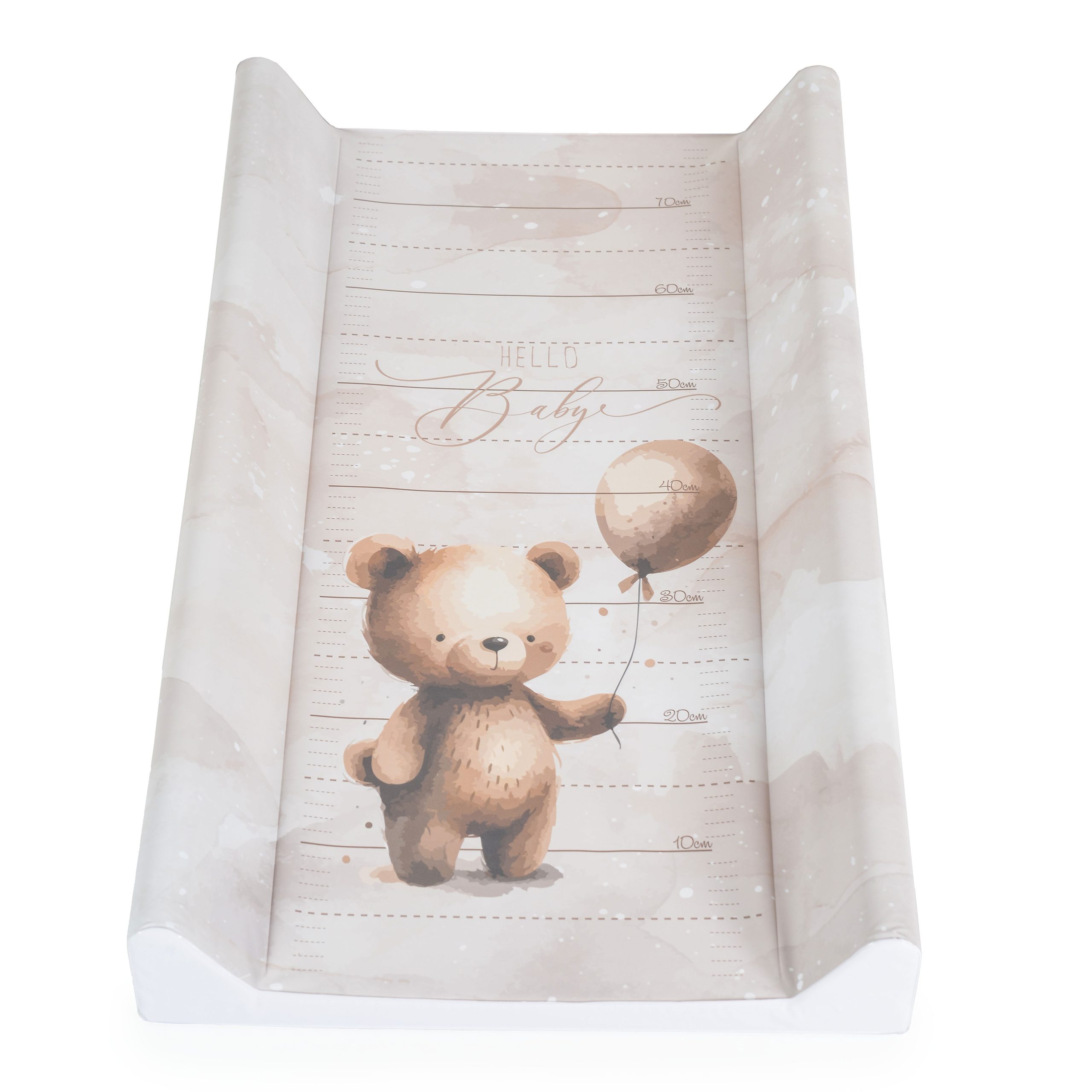 image Твърда подложка за повиване 50х80 см. Hello baby - Image 1