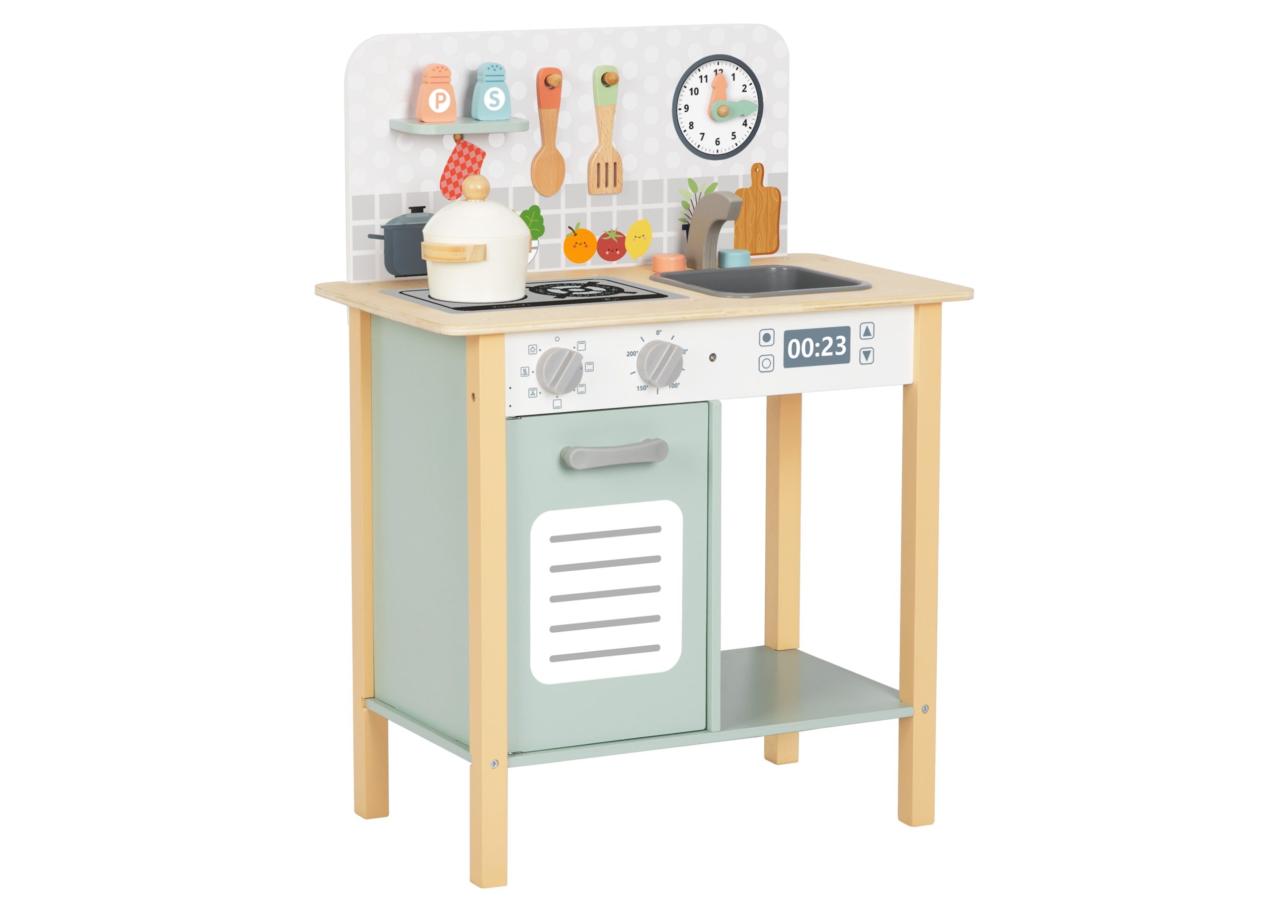 image Дървена кухня с аксесоари HP036 - Image 1