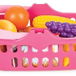 Пазарска кошница с плодове 06001 розов