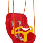 Голяма детска люлка 06130 червен