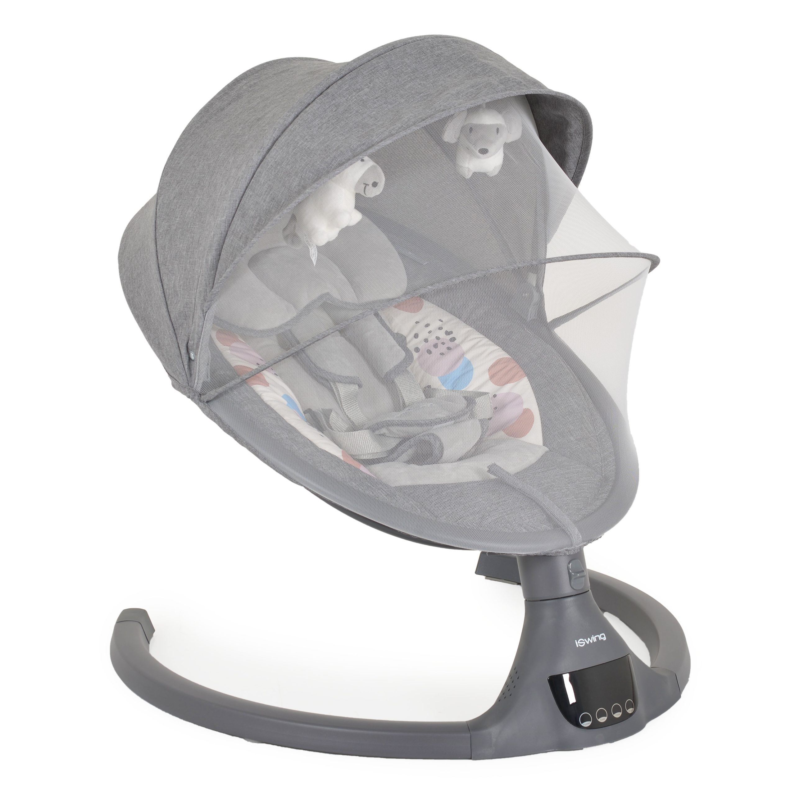 image Електрическа люлка iSwing тъмносив - Image 1