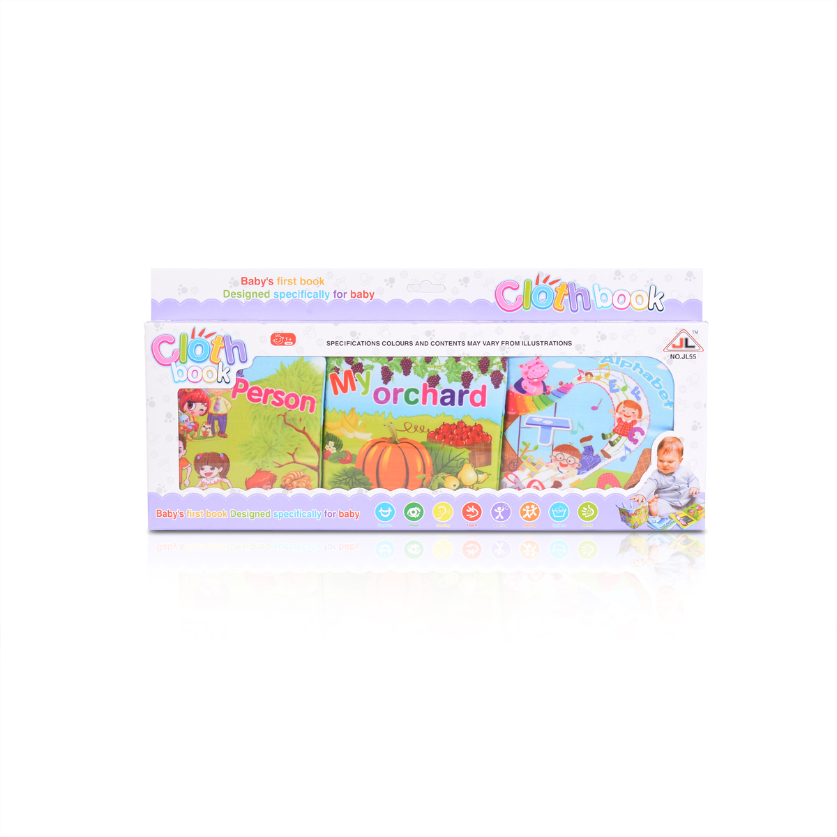 image Образователни меки книжки JL55 3 бр. - Image 1