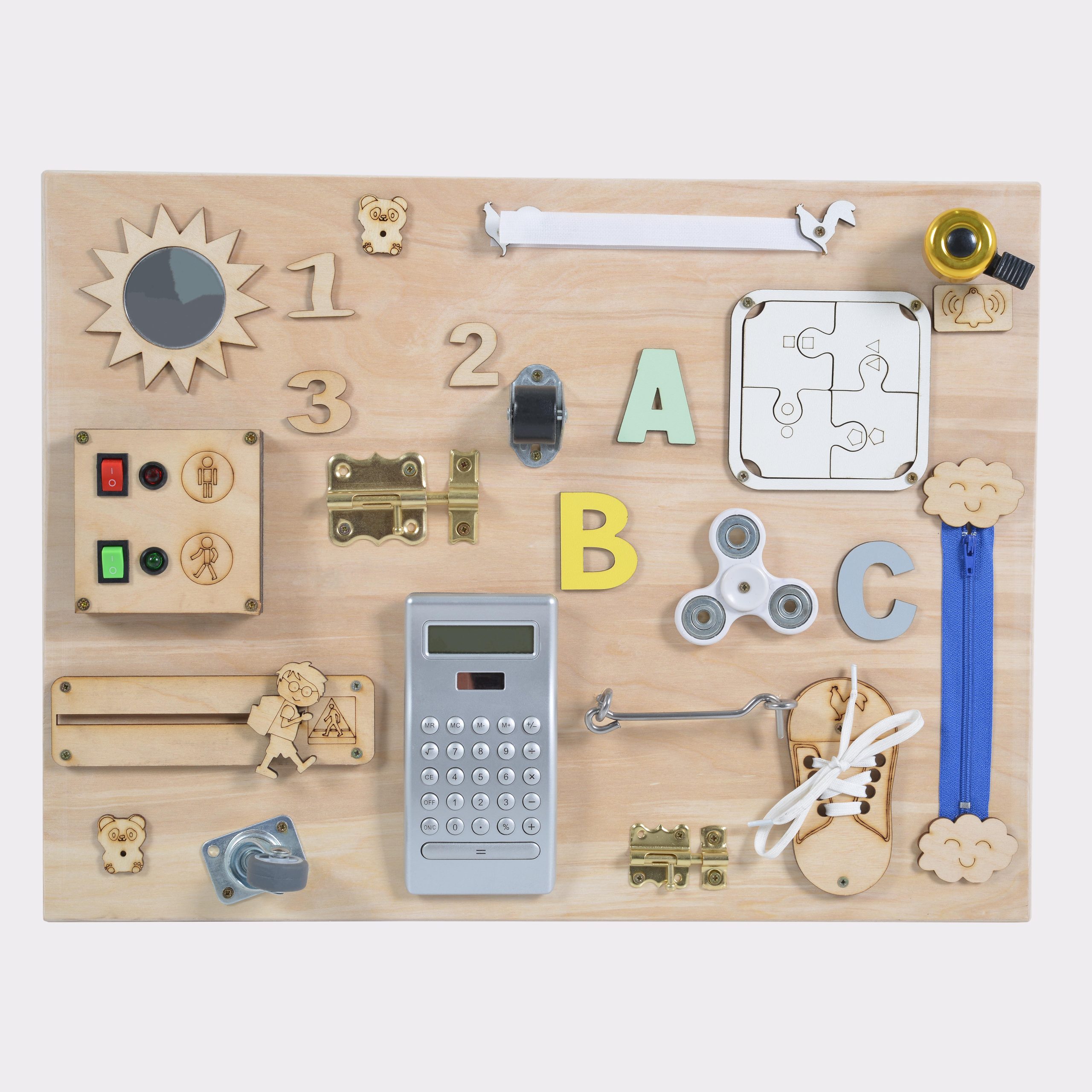 image Монтесори дървена сензорна дъска MT19 - Image 1