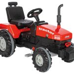 Трактор с педали 07294 червен