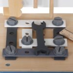 Детска Дървена Работилница с Инструменти, GINGER HOME, Синя, 46х26х67cm - Image 6