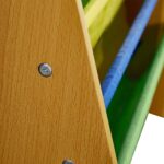 Детска Етажерка за Книги и Играчки, Органайзер за Съхранение, Библиотека - COLORS - Image 7