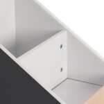 Етажерка за Играчки и Книжки GINGER HOME, Черна Дъска за Писане, Къщичка, Дърво - Image 7