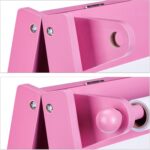 Детски Статив за Рисуване GINGER HOME 3 в 1 - Черна Дъска, Бяла Дъска, Хартиена Ролка, SUPER GIRL - Image 7