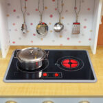 Дървена бяла кухня с аксесоари 7275 - Image 7