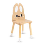 Дървена маса с 2 стола Cute Bunny - Image 6